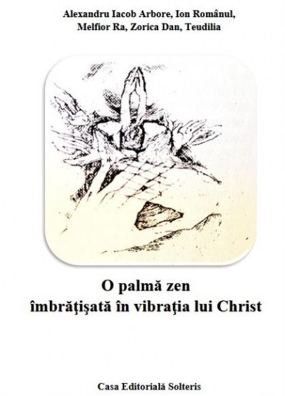 O palmă zen îmbrățișată în vibrația lui Christ